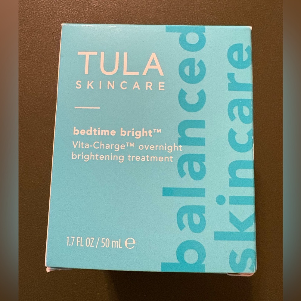 TULA SKINCARE® Bedtime Bright™ Vita-Charge™ Overnight Brightening Treatment NEW - Picture 3 of 11